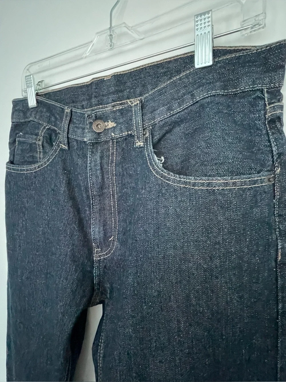 New Levi Strauss Signature/Denizen Regular Fit Jeans - Dark Wash Men’s 32x32